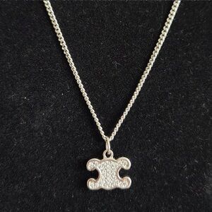 CELINE TRIOMPHE NECKLACE 🪩 with COA